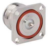 RF COAXIAL, 4.3/10, JACK, 50 OHM, FLANGE