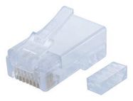 CONNECTOR, RJ45, PLUG, CAT5, 8P8C, IDC