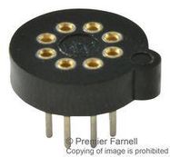 TRANSISTOR SOCKET, 8POS, TH, TO-5