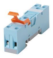 RELAY SOCKET, DIN RAIL, 1-POLE