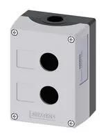 ENCLOSURE, 2 COMMAND POINT, METAL, GRY