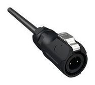 CABLE ASSY, 2P CIR PLUG-FREE END, 3M