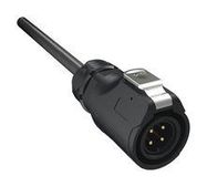 CABLE ASSY, 4P CIR PLUG-FREE END, 1M