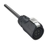 CABLE ASSY, 4P CIR PLUG-FREE END, 3M