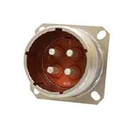 MIL SPEC CIR CONN, RCPT, 4P, 13-54/CRIMP