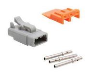 AUTOMOTIVE CONNECTOR, 3POS, PLUG, 7.5A