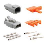 KIT, PLUG & RCPT CONN/WEDGELOCK/CONTACT