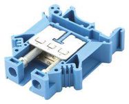 TERMINAL BLOCK, DIN RAIL, 2POS, 4AWG