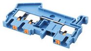 TERMINAL BLOCK, DIN RAIL, 3POS, 12AWG