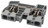 TERMINAL BLOCK, DIN RAIL, 2POS, 6AWG