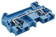 TERMINAL BLOCK, DIN RAIL, 2POS, 10AWG