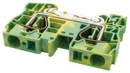 TERMINAL BLOCK, DIN RAIL, 2POS, 4AWG