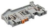 TERMINAL BLOCK, DIN RAIL, 2POS, 12AWG