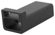 RECEPTACLE HOUSING, 3POS, PBT, BLACK