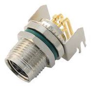 SENSOR CONNECTOR, M8, RCPT, 4POS