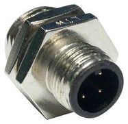 SENSOR CONNECTOR, M12, PLUG, 12POS