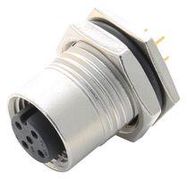 SENSOR CONNECTOR, M12, RCPT, 5POS