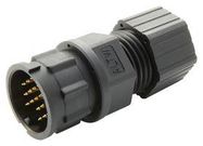 CIRCULAR CONNECTOR, PLUG, 18POS, CABLE