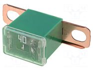 Fuse: fuse; 40A; automotive; JAPVAL; male; 36mm MTA