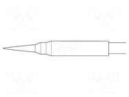 Tip; conical; 0.1mm JBC TOOLS