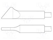 Tip; shovel; 3.5x0.7mm JBC TOOLS