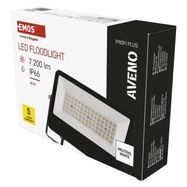 LED Floodlight AVENO 48W black, neutral white, EMOS