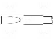 Tip; cutting; 4.3x0.1mm; longlife,non wettable JBC TOOLS