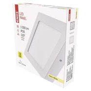 LED panel 170×170, attached, white, 12.5W warm white, EMOS