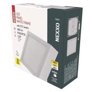 LED surface luminaire NEXXO, square, white, 7.6W, with change CCT, EMOS