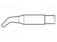 Tip; bent conical; 1.5mm; longlife JBC TOOLS