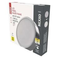 LED surface luminaire NEXXO, round, silver, 21W, with change CCT, EMOS