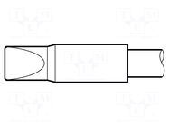 Tip; chisel; 4.8x1.5mm; longlife JBC TOOLS