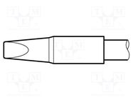 Tip; chisel; 3.2x1.2mm; longlife JBC TOOLS