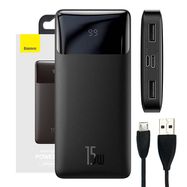 Powerbank Baseus Bipow 10000mAh, 15W (black), Baseus