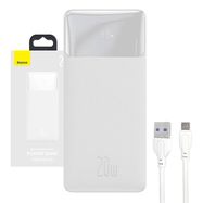 Powerbank Baseus Bipow 30000mAh, 20W (white), Baseus