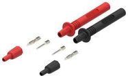 TEST LEAD PROBE KIT, BLACK/RED