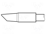 Tip; conical sloped; 3.8mm; longlife; for soldering station JBC TOOLS