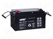 Re-battery: acid-lead; 12V; 120Ah; AGM; maintenance-free; 35kg 