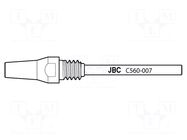 Tip: for desoldering irons; 4.8x2.4mm; Features: longlife JBC TOOLS