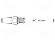 Tip: for desoldering irons; 1.3x5mm; Features: longlife JBC TOOLS