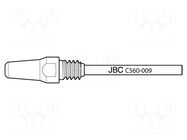 Tip: for desoldering irons; 1.3x5mm; Features: longlife JBC TOOLS