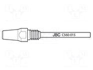 Tip: for desoldering irons; 5.2x3mm; Features: longlife JBC TOOLS