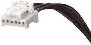 CABLE ASSY, 6POS, RCPT-RCPT, 300MM