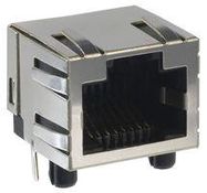 CONNECTOR, RJ45, JACK, 8P8C, 1PORT, TH