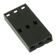CONNECTOR, RCPT, 3POS, 1ROW, 2.54MM