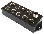 SENSOR DISTRIBUTION BOX, M8-5P, 9PORT