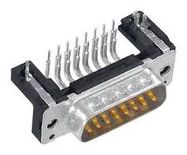 D-SUB CONN, PLUG, 9POS, TH