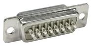 D-SUB CONN, PLUG, 37POS, SOLDER