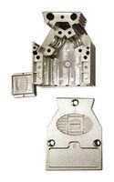 D SUB BACKSHELL, 45/180DEG, SIZE DC