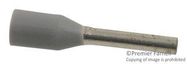 TERMINAL, WIRE FERRULE, 20AWG, GREY